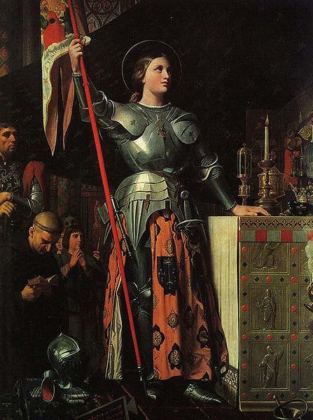 Jean Auguste Dominique Ingres Joan of Arc at the Coronation of Charles VII. Germany oil painting art